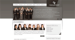 Desktop Screenshot of gonzalezzund.com
